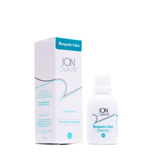 Manganês Cobre 50ml Ionquantic Oligoelemento Fisioquantic