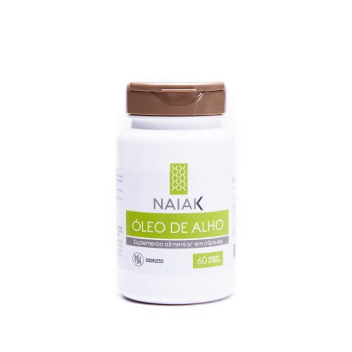 Óleo de Alho Desodorizado 60 Caps - NAIAK