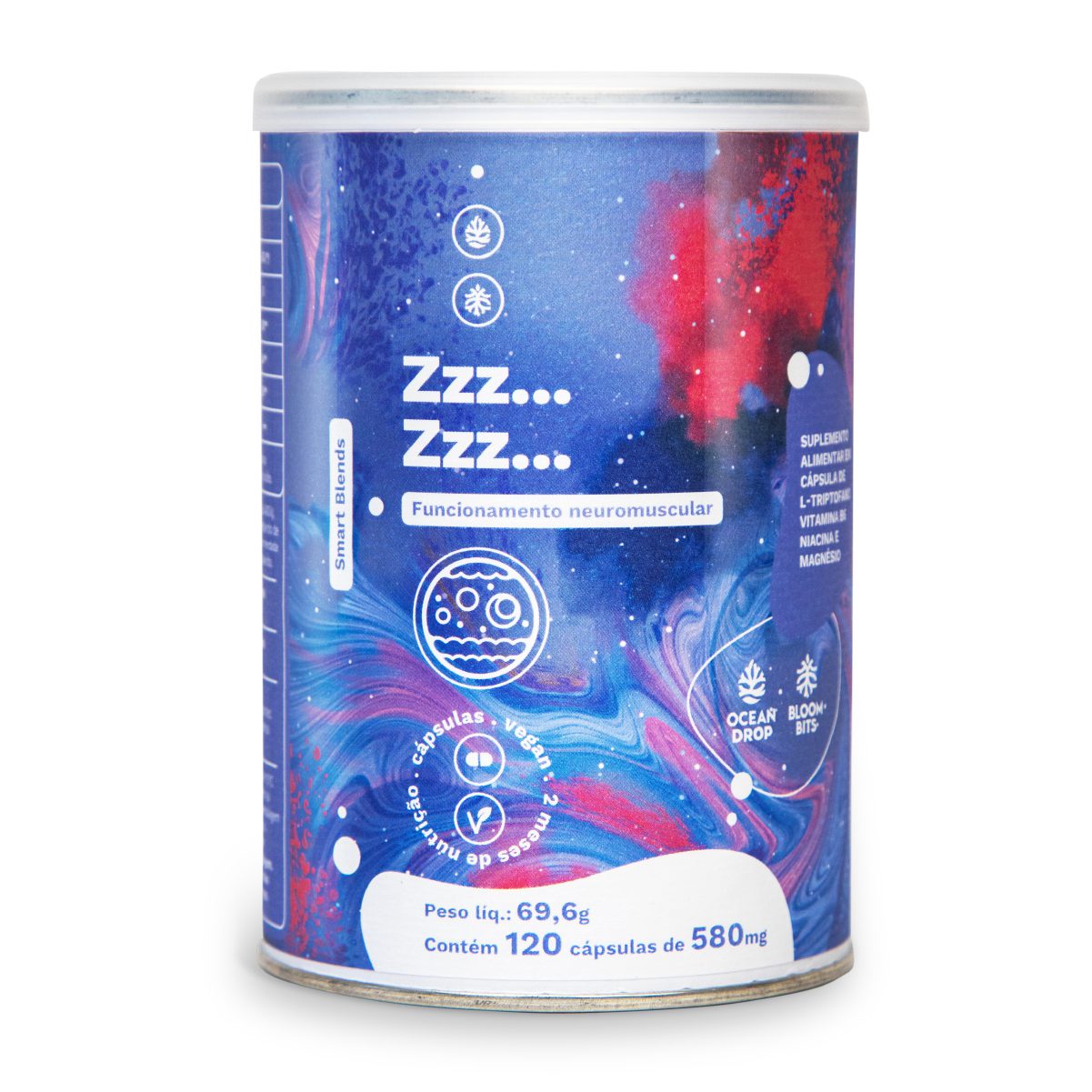 ZZZ...ZZZ... 120 Caps OCEAN DROP Kaizen Saúde Integral