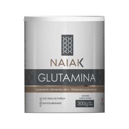 Glutamina 300g - Naiak