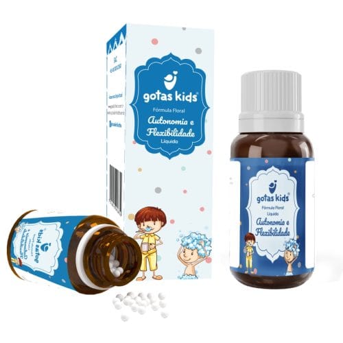 Floral - Kids Autonomia e Flexibilidade - Gotas Do Infinictho
