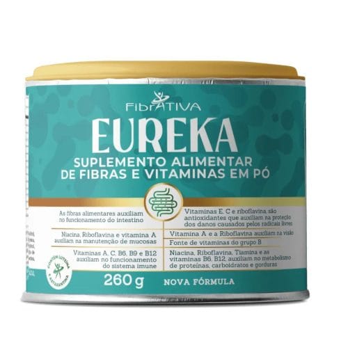 Eureka Fibrativa 260gr - ALIMENTARYUM