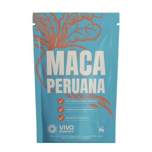Maca Peruana Ativada - Raízes de Poder 60g - Viva Regenera