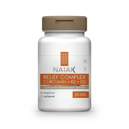 Relief Complex Curcumin 30 Caps - Naiak