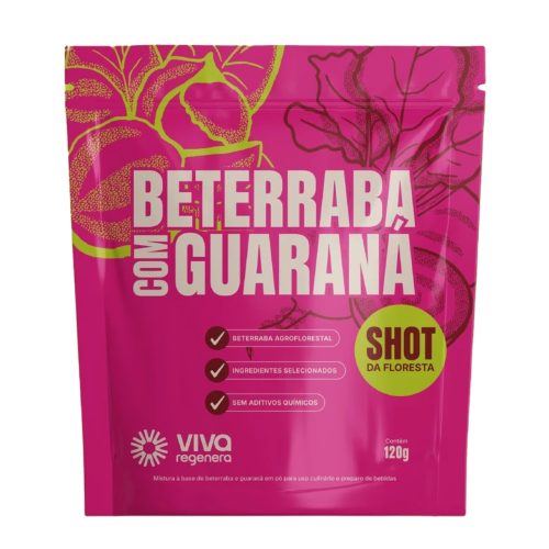 Beterraba com Guarana 120g - Viva Regenera
