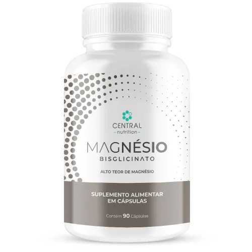 Magnésio Bisglicinato 90 Caps - Central Nutrition